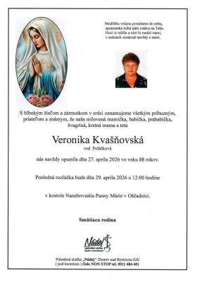 Parte - Veronika Kvašňovská