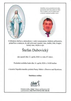 Parte - Štefan Dubovický