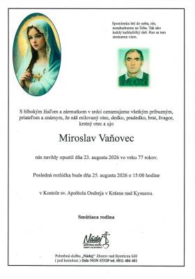Parte - Miroslav Vaňovec