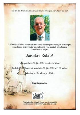 Parte - Jaroslav Rebroš