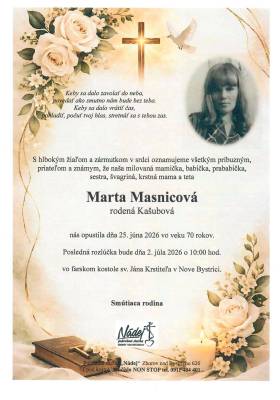 Parte - Marta Masnicová