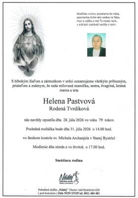 Parte - Helena Pastvová