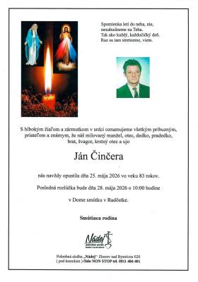 Parte - Ján Činčera