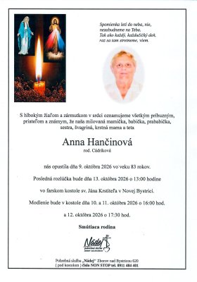 Parte - Anna Hančinová