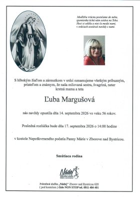 Parte - Ľuba Margušová