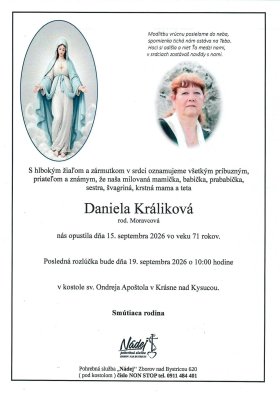 Parte - Daniela Králiková