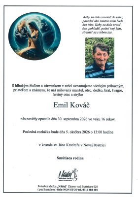 Parte - Emil Kováč