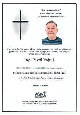 Parte - Ing. Pavol Vojtuš